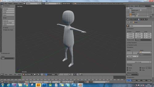 Low Poly Character Base Mesh preview image